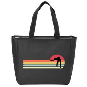 Father's Day Retro Funny Billiards Pool Gift For Dad Zip Tote Bag