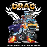 Funny Drag Racing Cooling Performance Crew T-Shirt