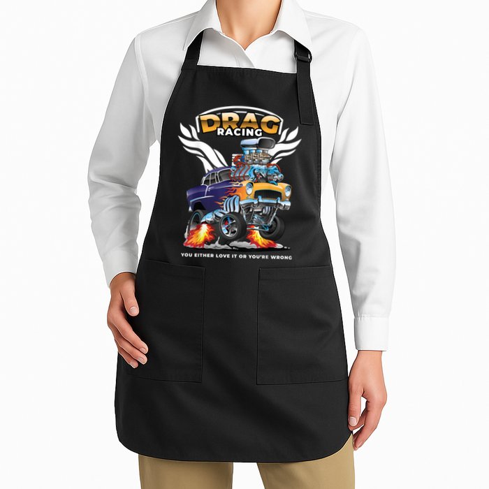 Funny Drag Racing Apron