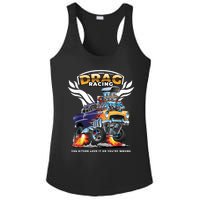 Funny Drag Racing Ladies PosiCharge Competitor Racerback Tank