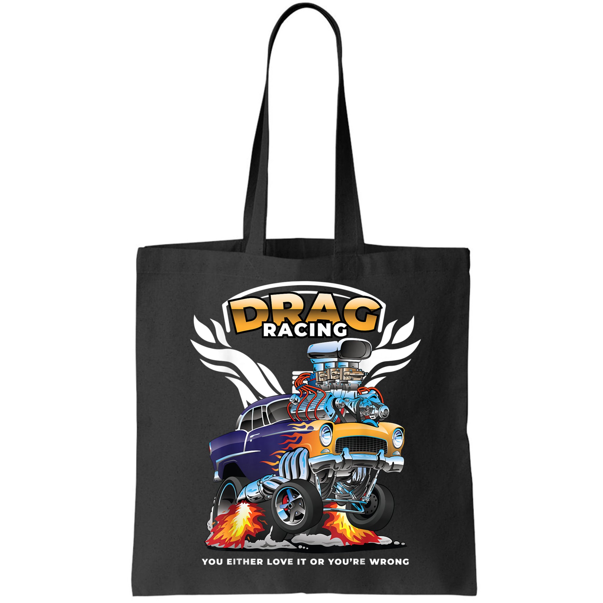 Funny Drag Racing Bag