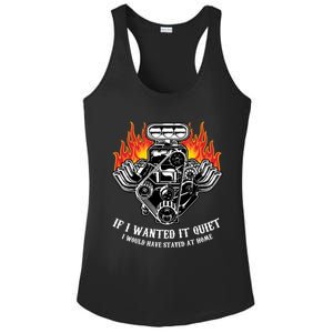 Funny Drag Racing Cute Gift Car Engine Mechanics Motor Racing Gift Ladies PosiCharge Competitor Racerback Tank