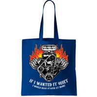 Funny Drag Racing Cute Gift Car Engine Mechanics Motor Racing Gift Tote Bag