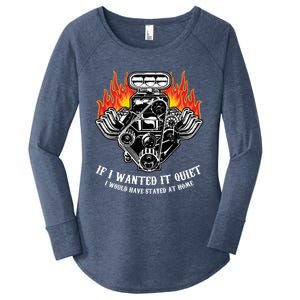 Funny Drag Racing Cute Gift Car Engine Mechanics Motor Racing Gift Women's Perfect Tri Tunic Long Sleeve Shirt