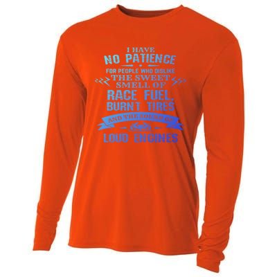 Funny Drag Racing Gift For Mechanics And Car Enthusiasts Cooling Performance Long Sleeve Crew