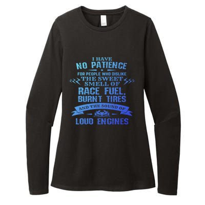 Funny Drag Racing Gift For Mechanics And Car Enthusiasts Womens CVC Long Sleeve Shirt