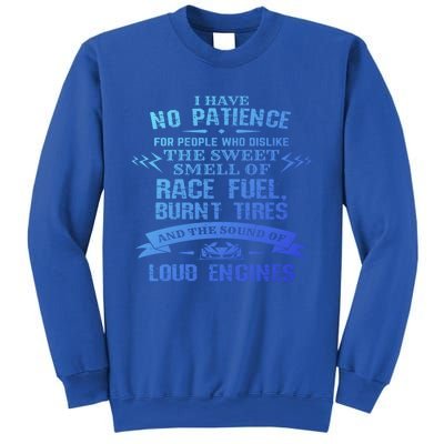 Funny Drag Racing Gift For Mechanics And Car Enthusiasts Sweatshirt