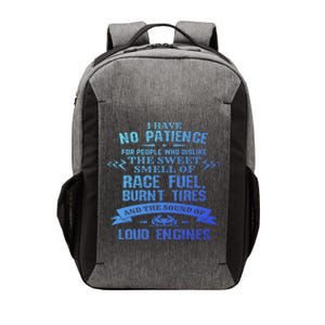 Funny Drag Racing Gift For Mechanics And Car Enthusiasts Vector Backpack