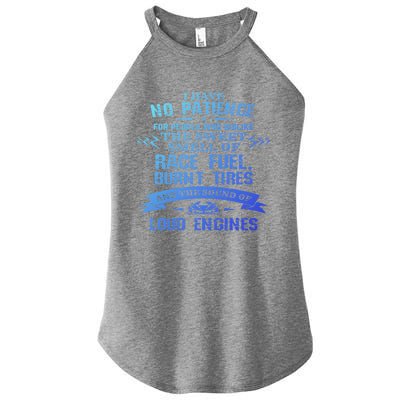 Funny Drag Racing Gift For Mechanics And Car Enthusiasts Women’s Perfect Tri Rocker Tank