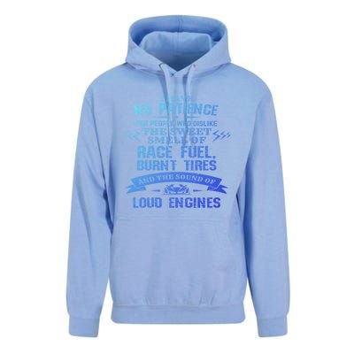 Funny Drag Racing Gift For Mechanics And Car Enthusiasts Unisex Surf Hoodie