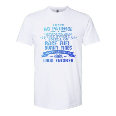 Funny Drag Racing Gift For Mechanics And Car Enthusiasts Softstyle CVC T-Shirt