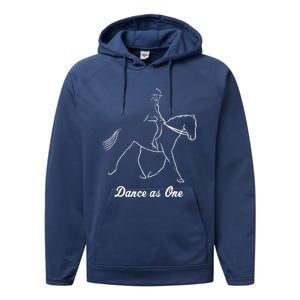 Funny Dressage Riding Horse Show Horseback Equestrian Gifts Performance Fleece Hoodie