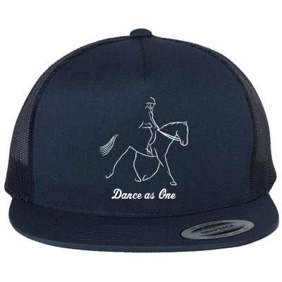 Funny Dressage Riding Horse Show Horseback Equestrian Gifts Flatbill Hat