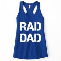 Fathers Day Rad Dad Rad Like Dad Gift Womens Tank Top