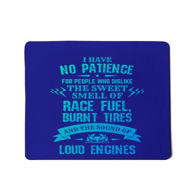 Funny Drag Racing Gift For Mechanics And Car Enthusiasts Mousepad