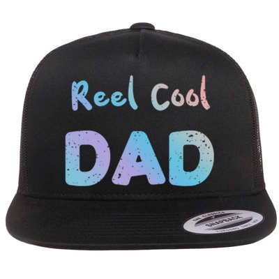 Fathers Day: Reel Cool Dad Fishing Dad Sayings Cool Gift Flatbill Hat