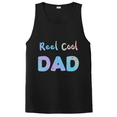 Fathers Day: Reel Cool Dad Fishing Dad Sayings Cool Gift PosiCharge Competitor Tank