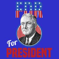 Franklin Delano Roosevelt Fdr For President Campaign Gift Tall T-Shirt