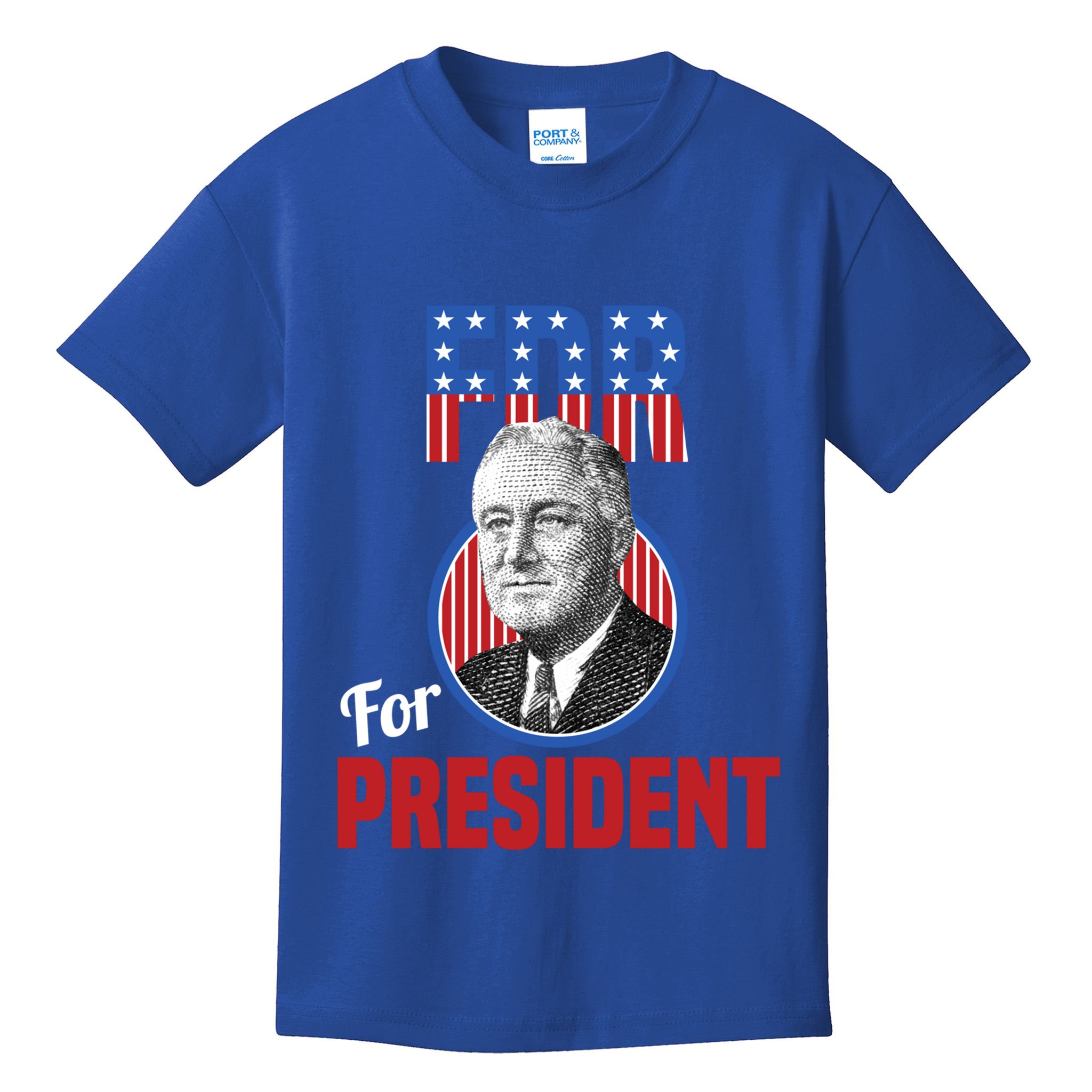 Franklin Delano Roosevelt Fdr For President Campaign Gift Kids T-Shirt