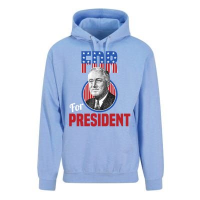 Franklin Delano Roosevelt Fdr For President Campaign Gift Unisex Surf Hoodie