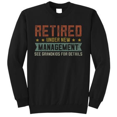 Fathers Day Retired Grandpa S Funny Retirement Sweatshirt