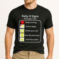 Funny Dog Rally Obedience Cooling Performance Crew T-Shirt