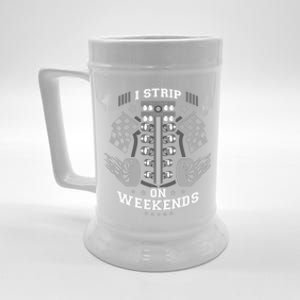 Funny Drag Racing Rally Motorsports Car Racer Gift Cool Gift Beer Stein