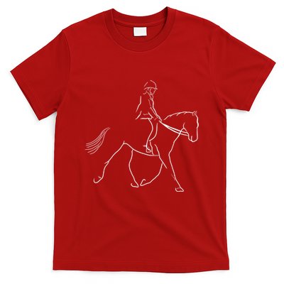 Funny Dressage Riding Horse Show Horseback Equestrian T-Shirt