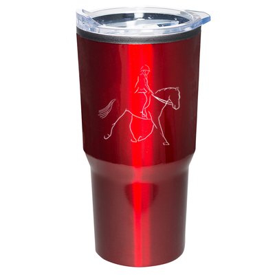 Funny Dressage Riding Horse Show Horseback Equestrian Tumbler