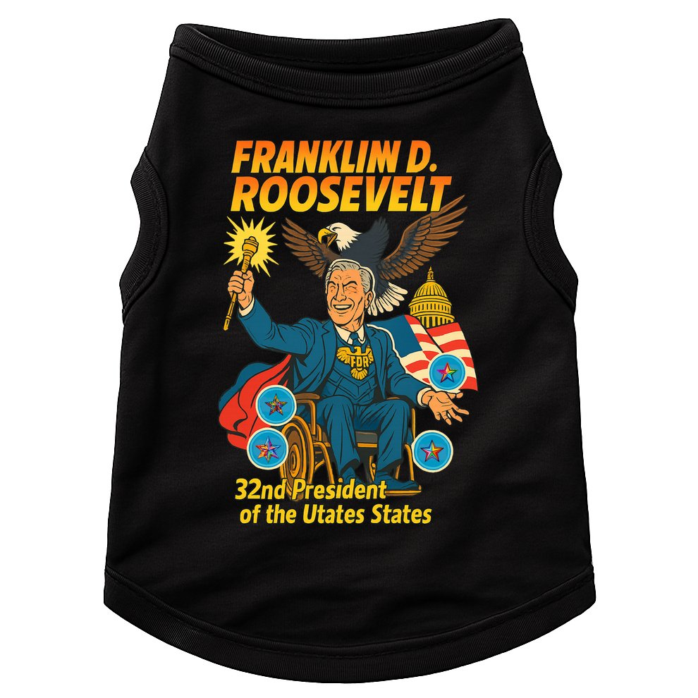 Franklin D Roosevelt The Presidential Chronicles Doggie Tank