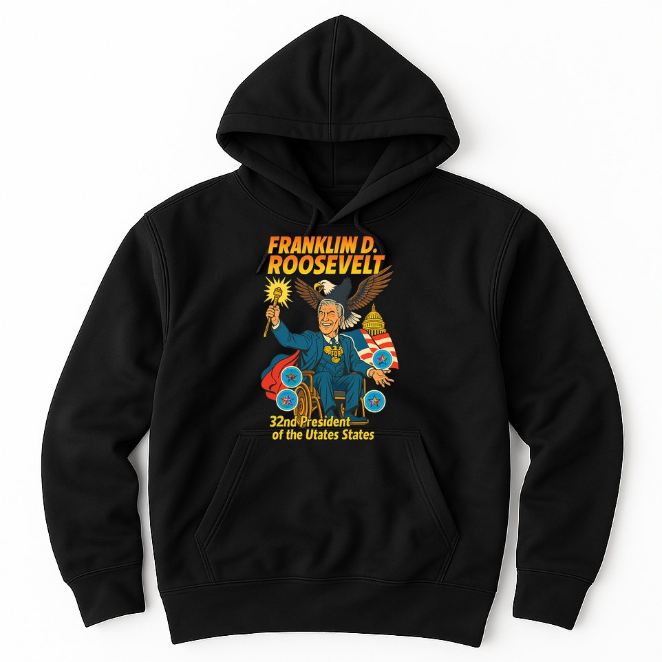 Franklin D Roosevelt The Presidential Chronicles Hoodie