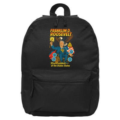 Franklin D Roosevelt The Presidential Chronicles 16 in Basic Backpack