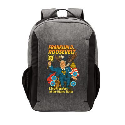 Franklin D Roosevelt The Presidential Chronicles Vector Backpack