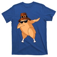 Funny Dabbing Roasted Turkey Thanksgiving Pilgrim Dab Dance Gift T-Shirt