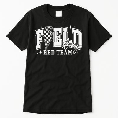 Field Day Red Team Color Field Trip Team Game Competition Tall T-Shirt