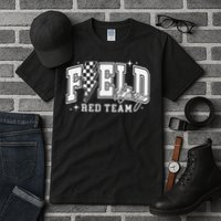 Field Day Red Team Color Field Trip Team Game Competition Tall T-Shirt