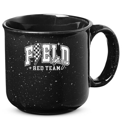 Field Day Red Team Color Field Trip Team Game Competition 15oz Campfire Ceramic Mug