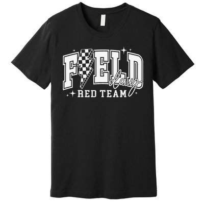 Field Day Red Team Color Field Trip Team Game Competition Premium T-Shirt