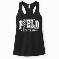 Field Day Red Team Color Field Trip Team Game Competition Womens Tank Top