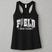 Field Day Red Team Color Field Trip Team Game Competition Womens Tank Top