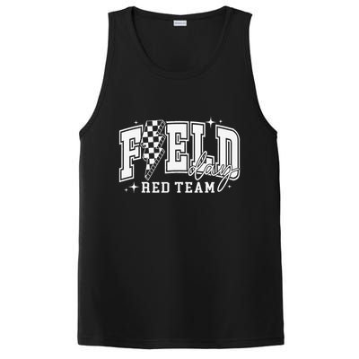 Field Day Red Team Color Field Trip Team Game Competition PosiCharge Competitor Tank