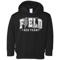 Field Day Red Team Color Field Trip Team Game Competition Toddler Hoodie