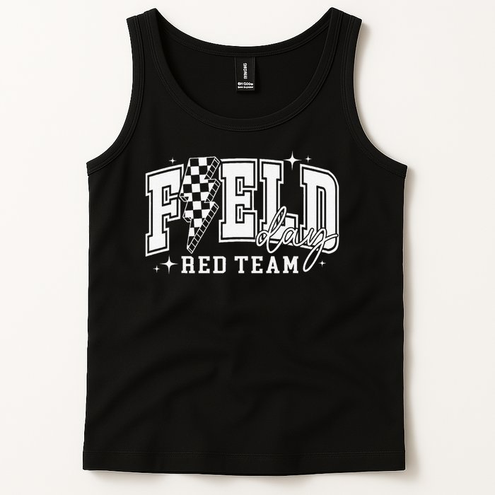 Field Day Red Team Color Field Trip Team Game Competition Tank Top