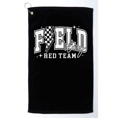 Field Day Red Team Color Field Trip Team Game Competition Golf Towel