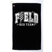 Field Day Red Team Color Field Trip Team Game Competition Golf Towel