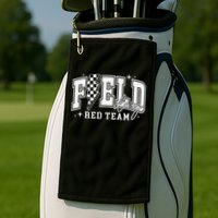 Field Day Red Team Color Field Trip Team Game Competition Golf Towel