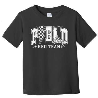 Field Day Red Team Color Field Trip Team Game Competition Toddler T-Shirt