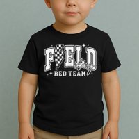 Field Day Red Team Color Field Trip Team Game Competition Toddler T-Shirt