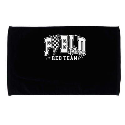 Field Day Red Team Color Field Trip Team Game Competition Microfiber Hand Towel