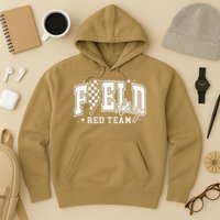 Field Day Red Team Color Field Trip Team Game Competition Hoodie
